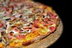 Ham & Mushroom Pizza